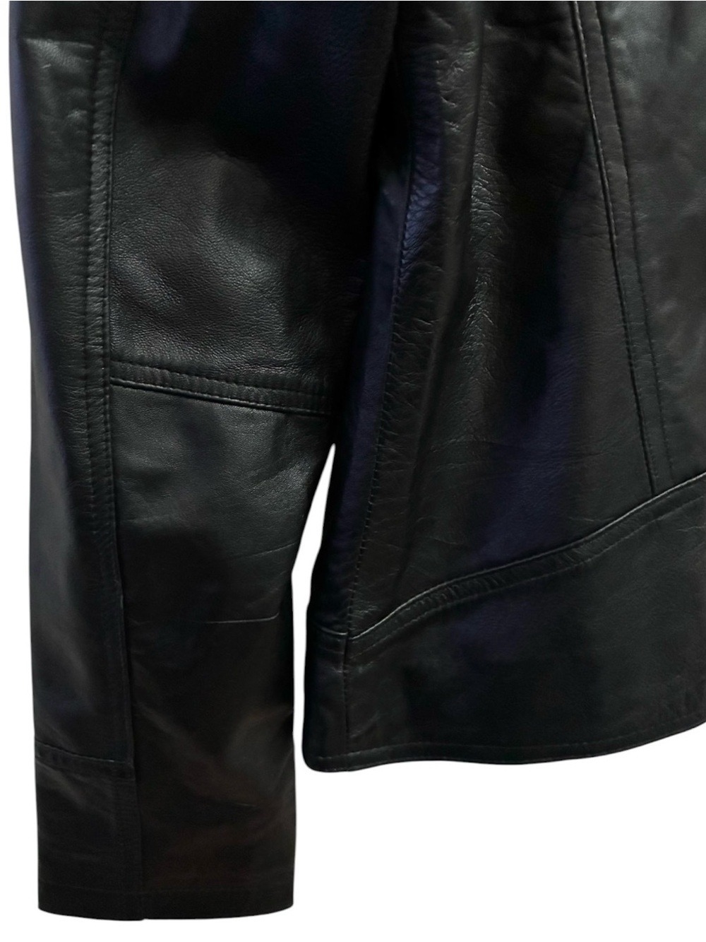 Genuine Power Trip VTX Leather Moto Jacket – XL – Buttery Soft – Black - Picture 8 of 9